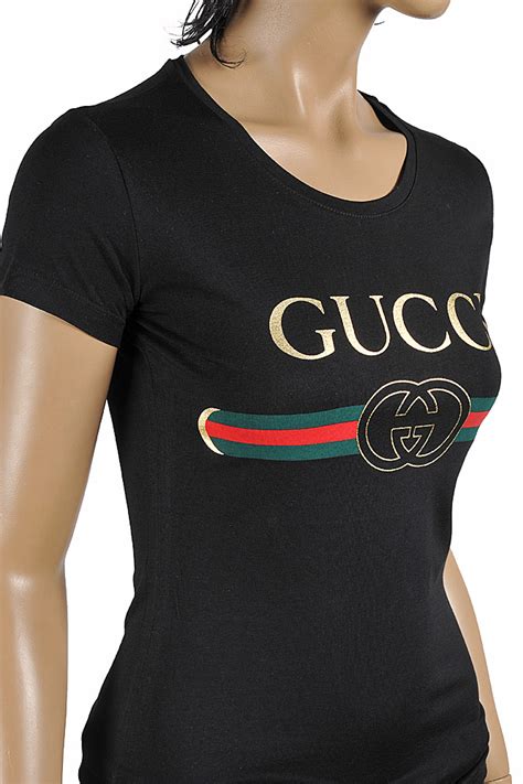 gucci t shirt für damen|gucci tee shirts for women.